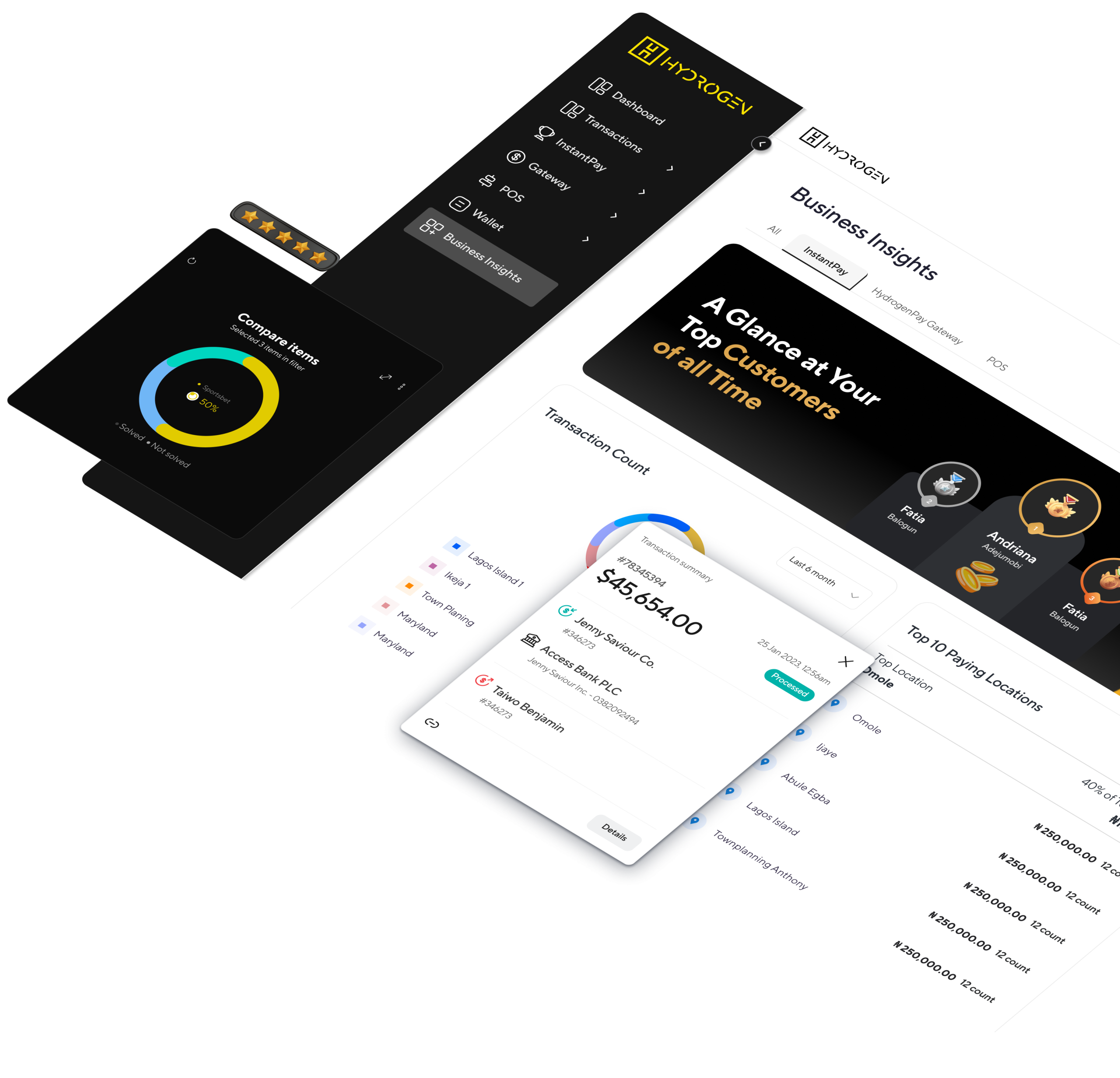 Payment Merchant Portal by Hydrogen