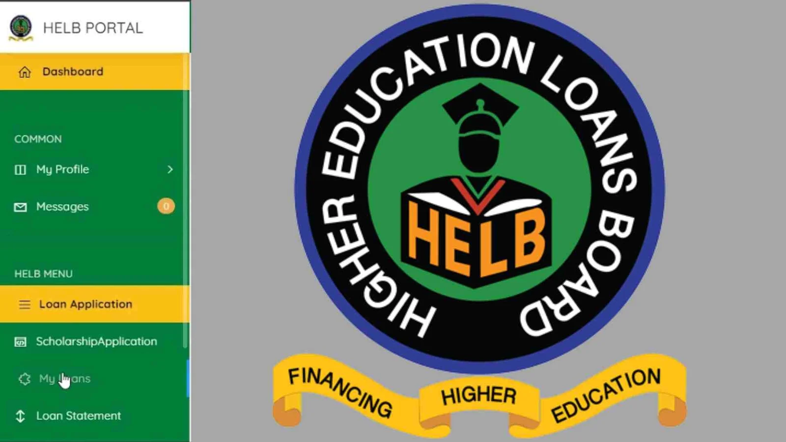 HELB Student Loans Portal